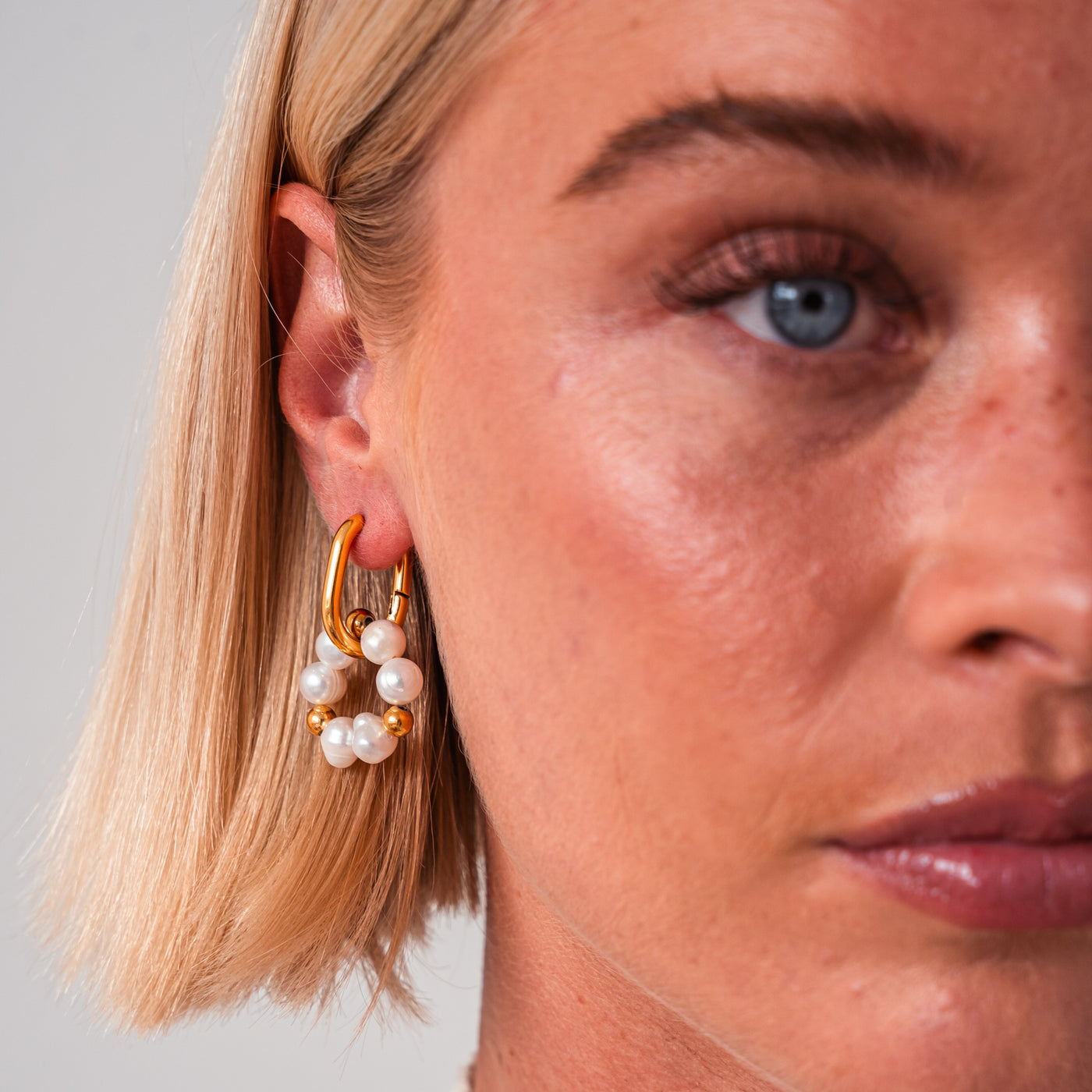Perle ørering