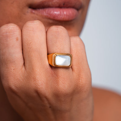 Leia Perle (guld)