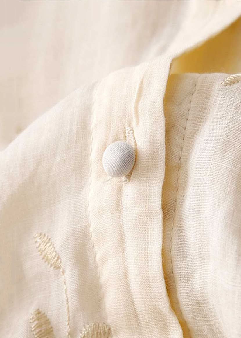 Eloise™ | Elegant Broderet Bluse™ fra Olsen & Olsen - DK