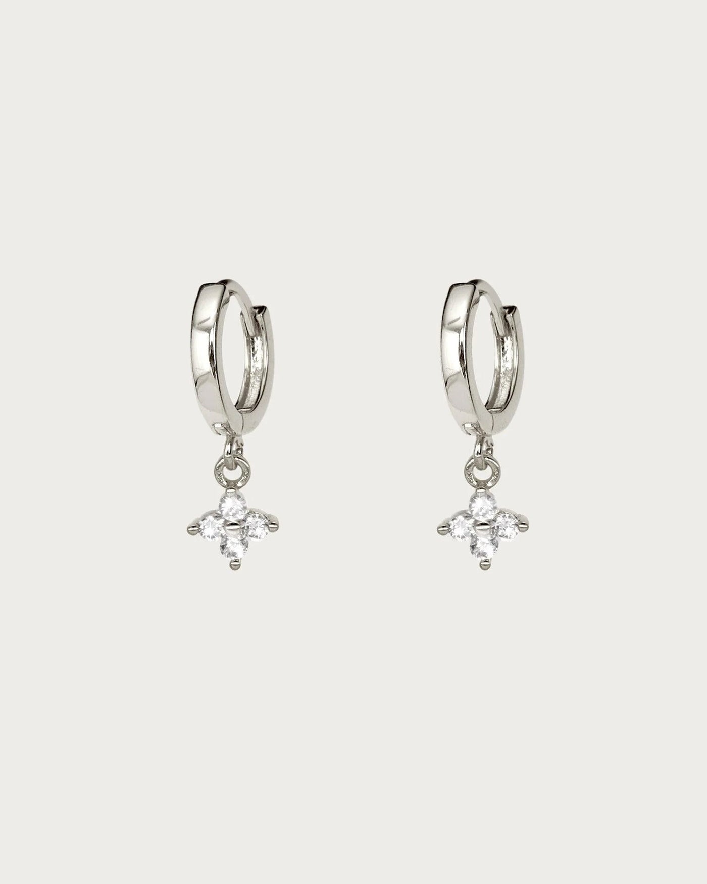 Clover Mini Hoop Øreringe
