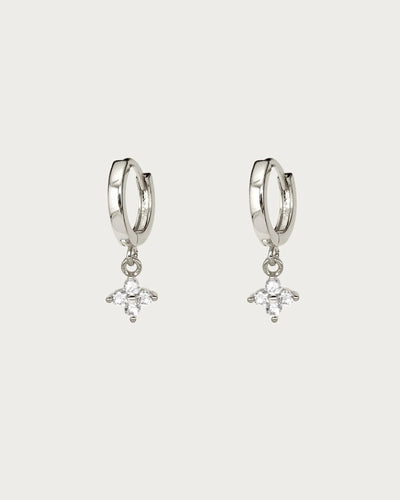 Clover Mini Hoop Øreringe