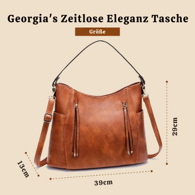 Georgias tidløse elegance | Vintage skuldertaske