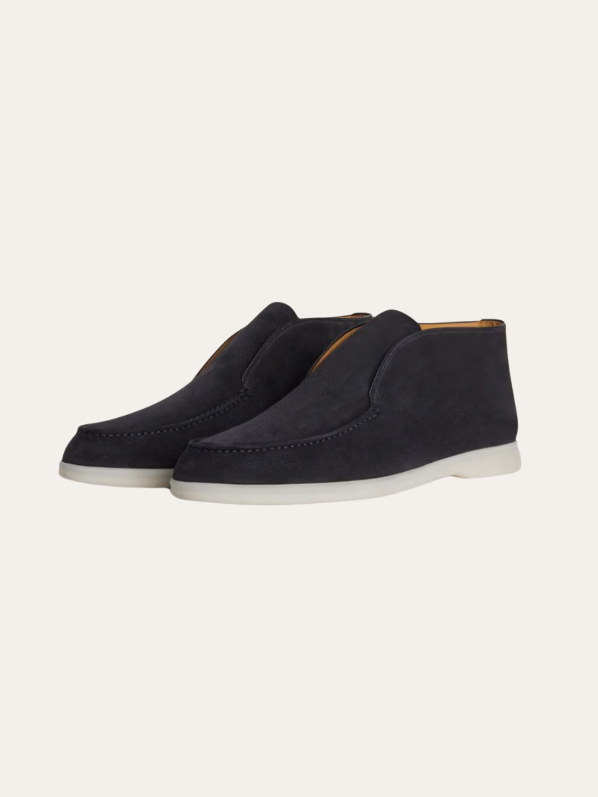 Suedes City Loafers – Marineblå