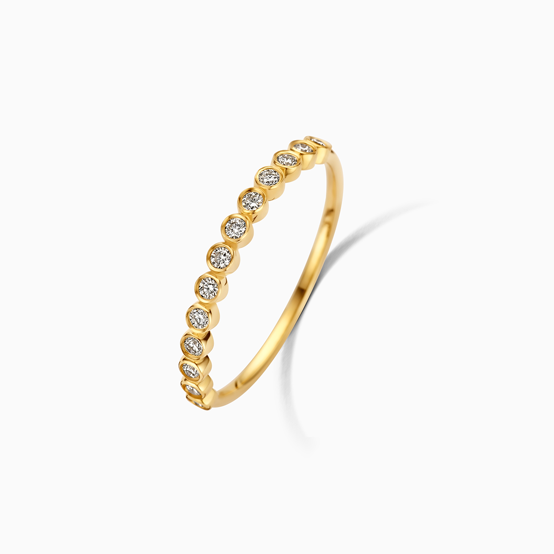 Diamant Blæsering | Guld 14k - DK