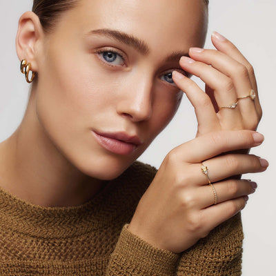 Månestens Muse Ring | Guld 14k - DK