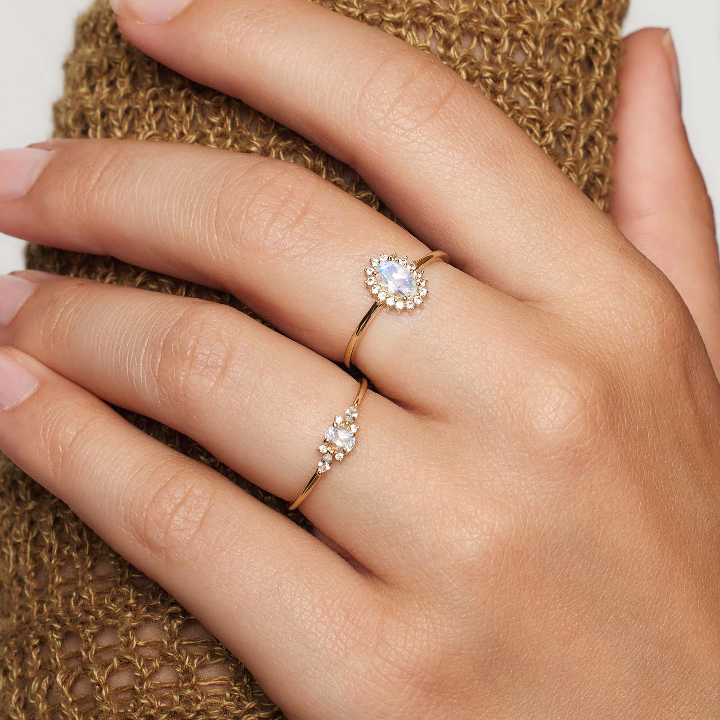 Månestens Muse Ring | Guld 14k - DK