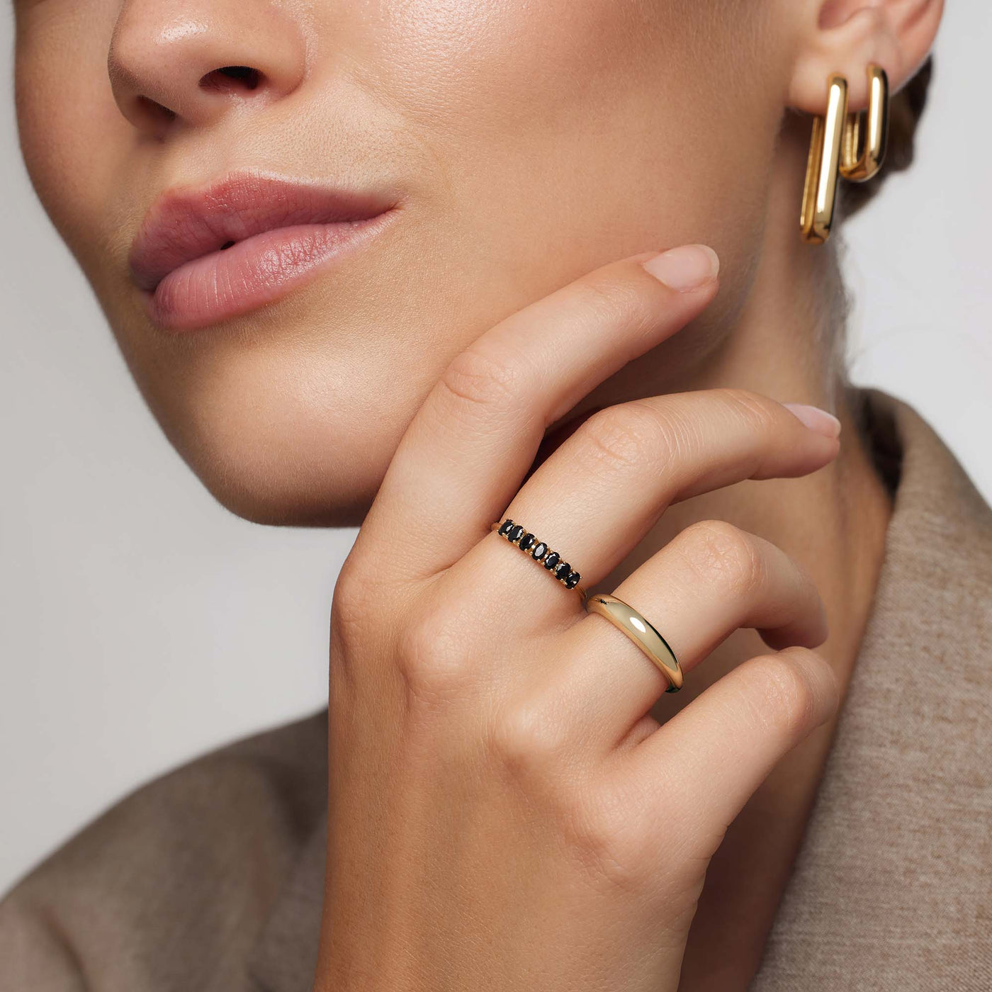 Rock Solid Ring | Guld 14k - DK