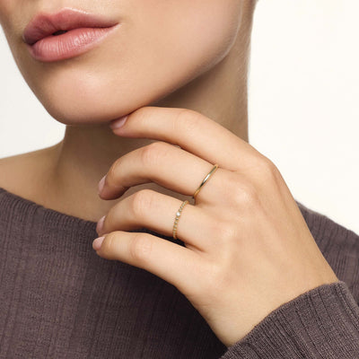 Slank Kuppelring | Guld 14k - DK