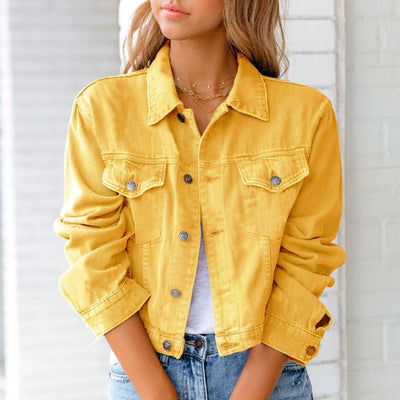 Elise Leroy Petals Denim Jakke