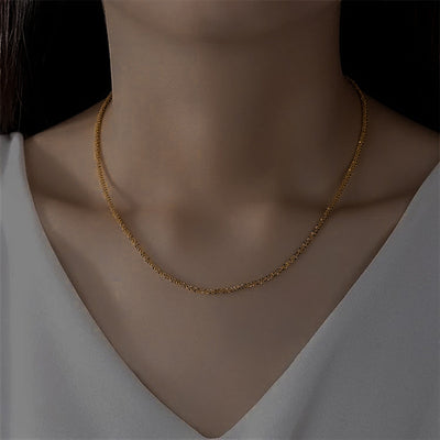 Audrey Halskæde | 18k Guld