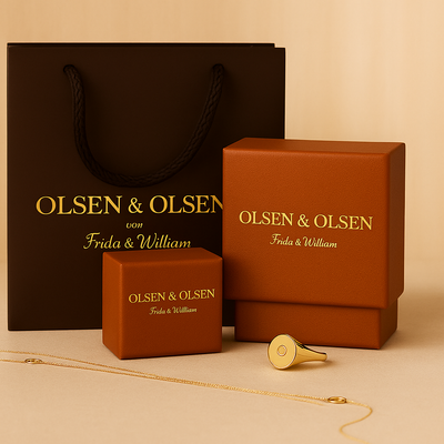 Dorelle Cassane Sæt | Guld 18k - DK