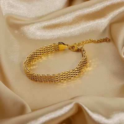 Imara Armbånd af Elegante Kæder | 18k Guld