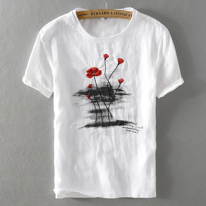 T-shirt i 100% Bomuld Anouka