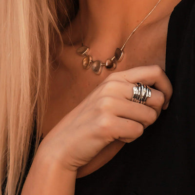 Bliss - Vintage Tykkelag Sølv Ring
