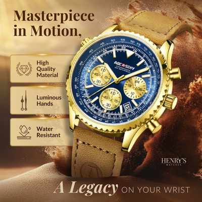 Luksus Chronograph Ur