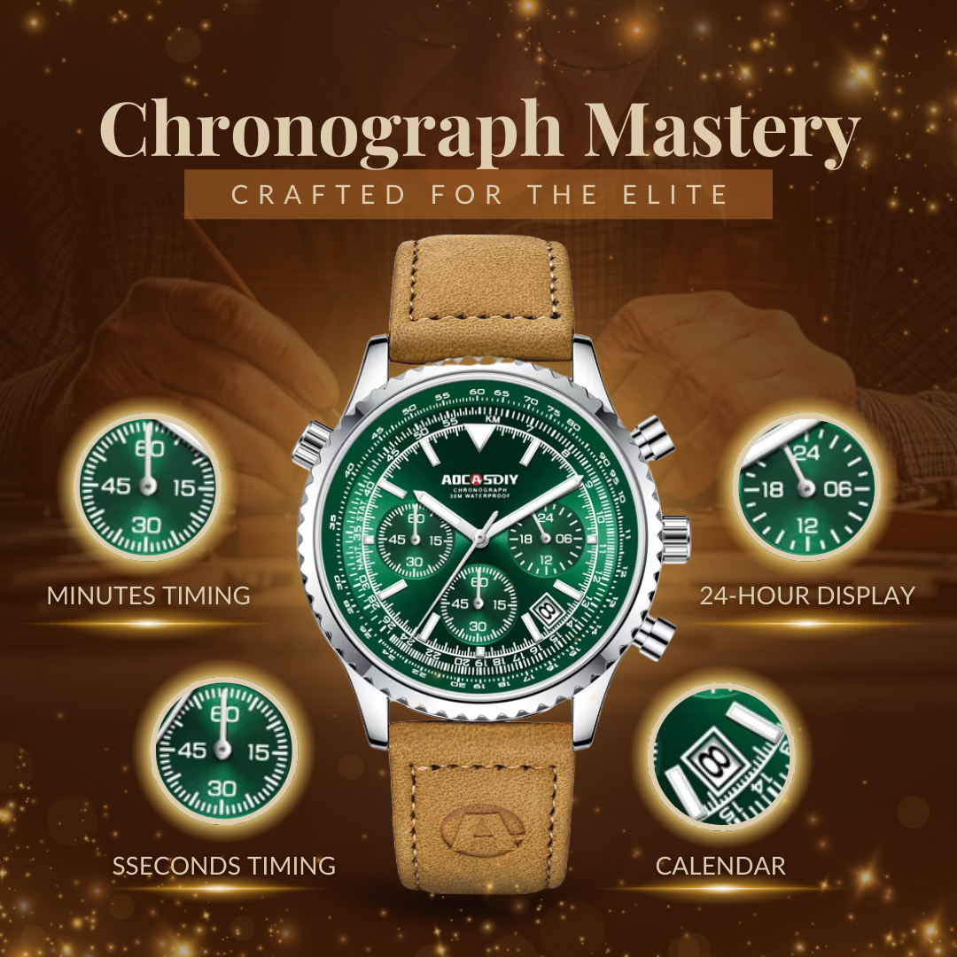 Luksus Chronograph Ur