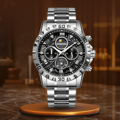 Luksus Chronograf Ur med Metal Rem™ - Olsen & Olsen