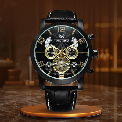 Luksus Tourbillon Automatisk Mekanisk Ur