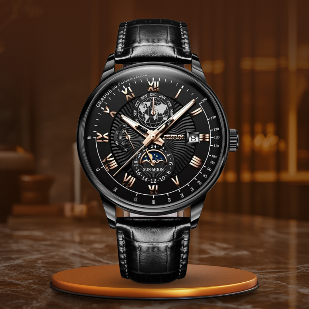 Trendy High-End Lys Kvarts Ur