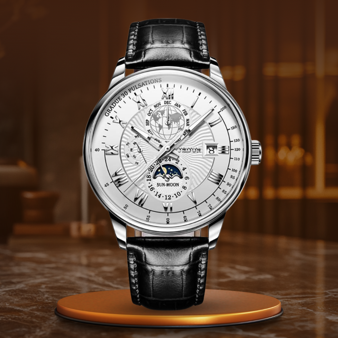 Trendy High-End Lys Kvarts Ur