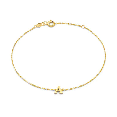 Vita Signa Initial-Armbånd | Guld 14k