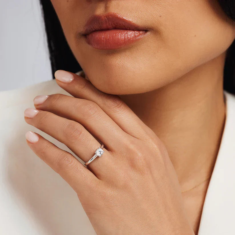 Mira Castelle Ring | Hvidguld 14k