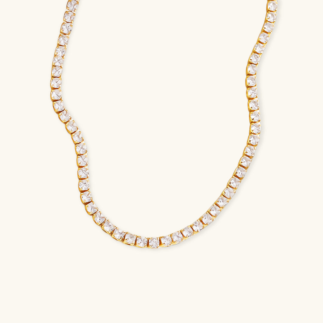 Tenis Halskæde Isolde Diamant | 18k Guld