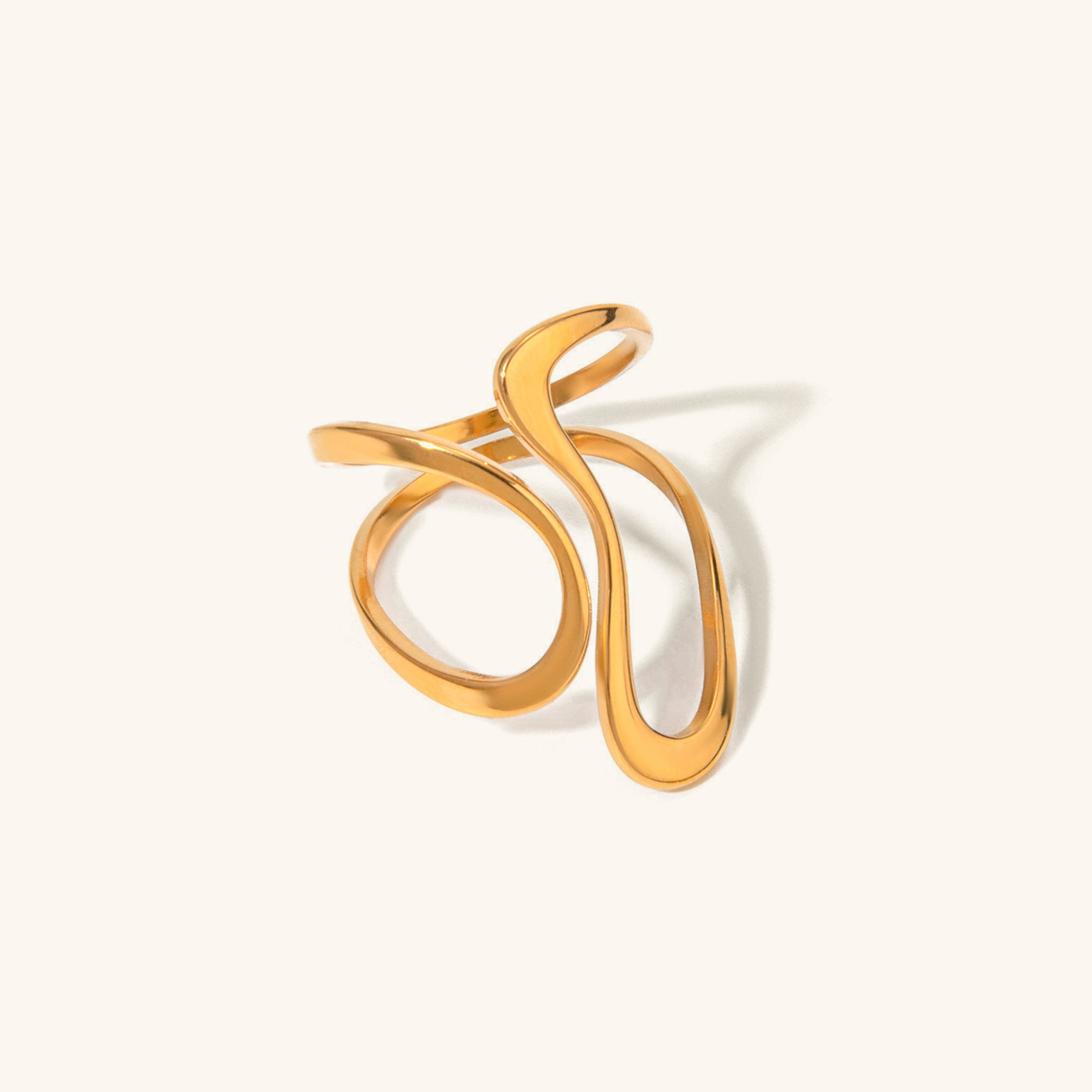 Mosaik Guld Ring