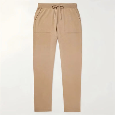 Fint Cashmere Bukser – Sable Khaki