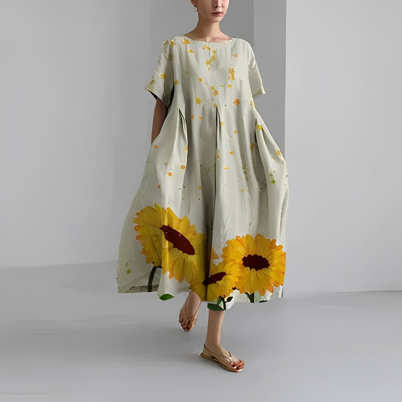 Rosa™ | Boho Blomsterkjole