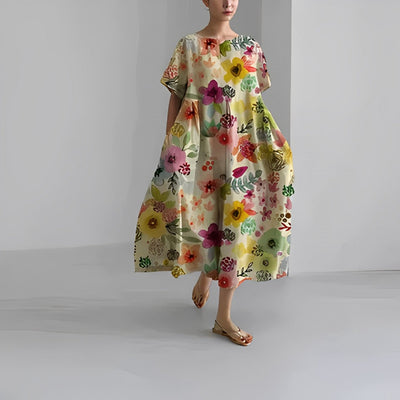 Rosa™ | Boho Blomsterkjole