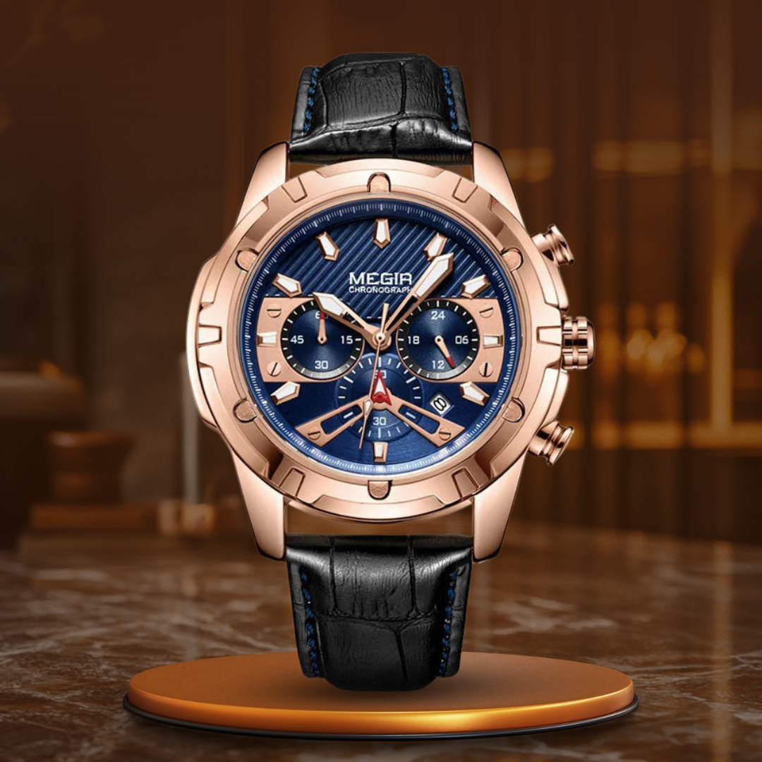 Luksus Militær Chronograph Sportsur