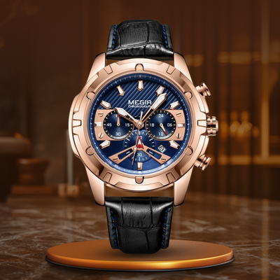 Luksus Militær Chronograph Sportsur