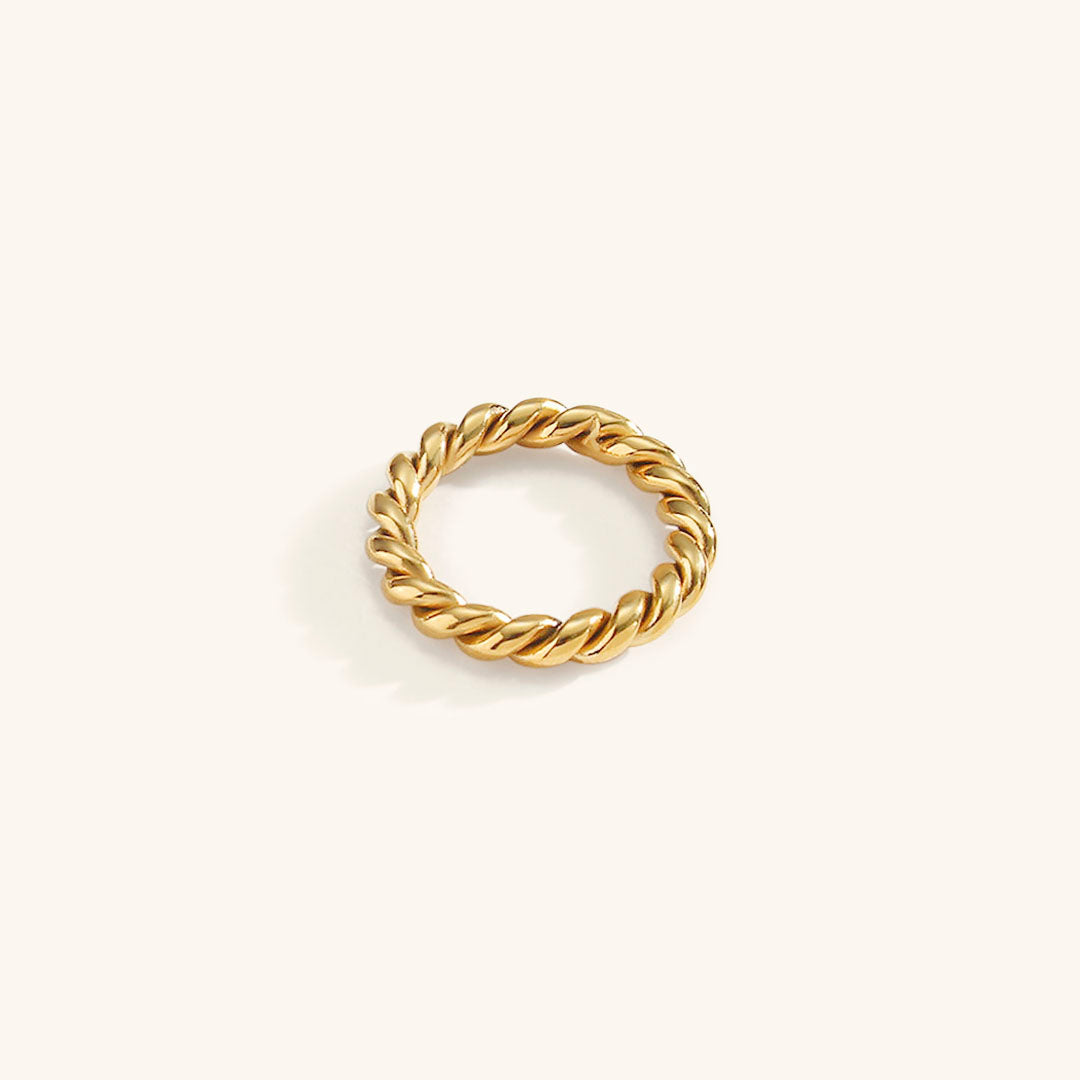 Melody Twist Ring | 18k Guld