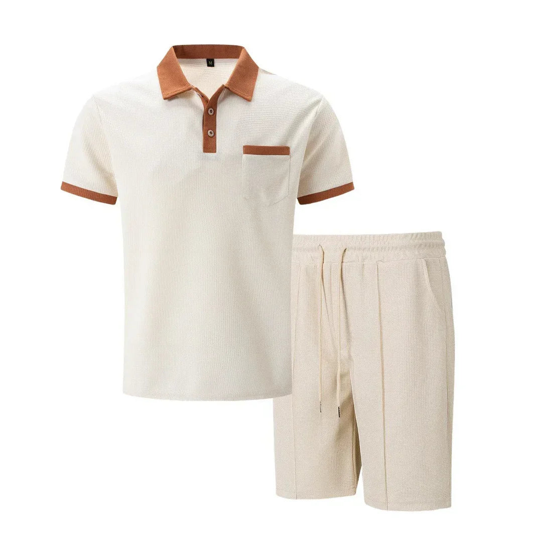 Ryan - Polo og Shorts Sommersæt i Bomuld