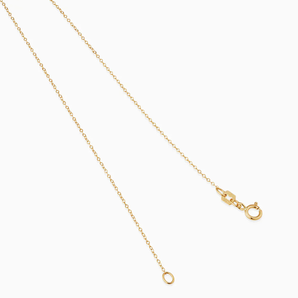 Zodiac tegn halskæde | Hvidguld 18k