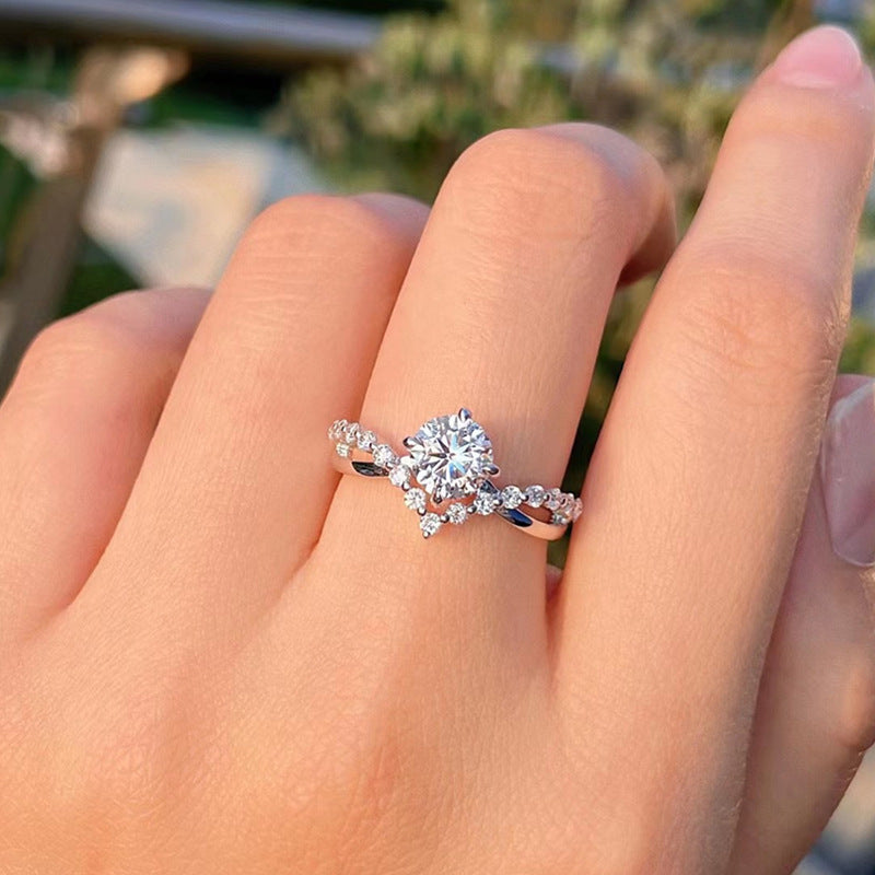 Celina Everhart Ring | Hvidguld