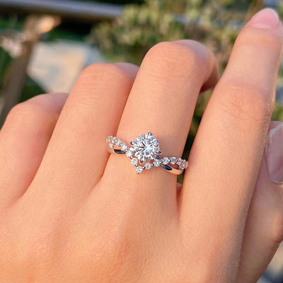 Celina Everhart Ring | Hvidguld