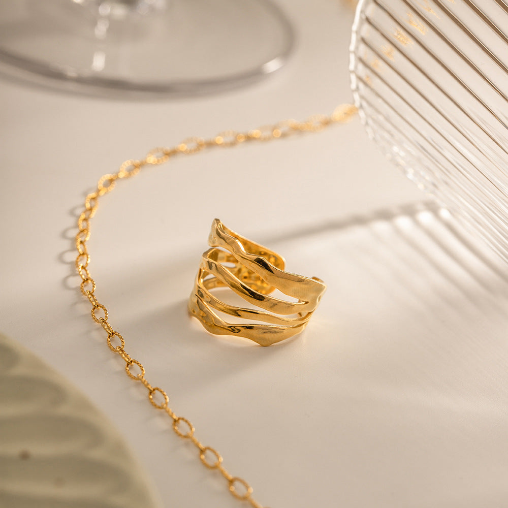 Cass Ring | 18k Guld