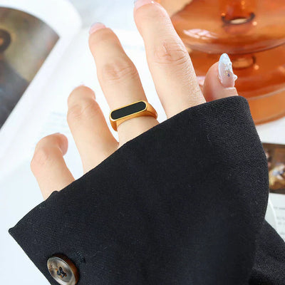 Brendina Auronyxa Ring | Guld
