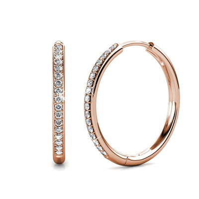 Sorel Pave Øreringe | Hvidguld 14k