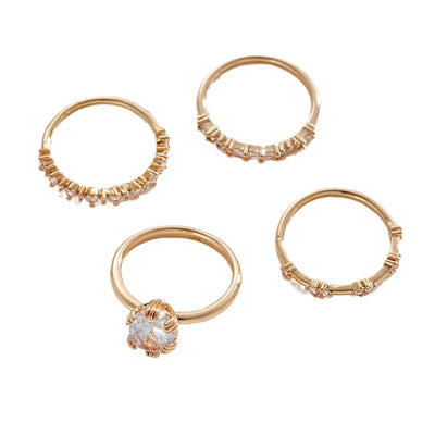 Solène Viremont Ring Sæt | Guld