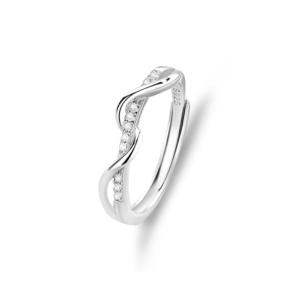 Lucia Ferretti Ring | Hvidguld