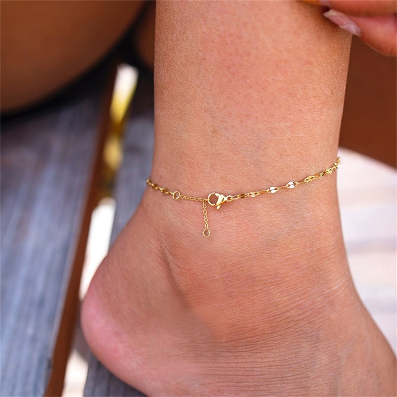 Ankelarmbånd Charlotte | 18k Guld