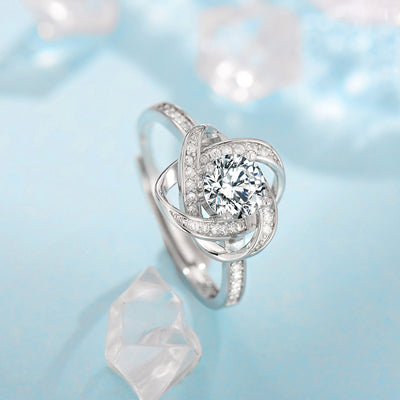 Fleur de Givre Klee-Knoten-Set | Hvidguld 16k - DK