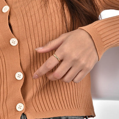 Orbit Echo Ring | 18k Guld
