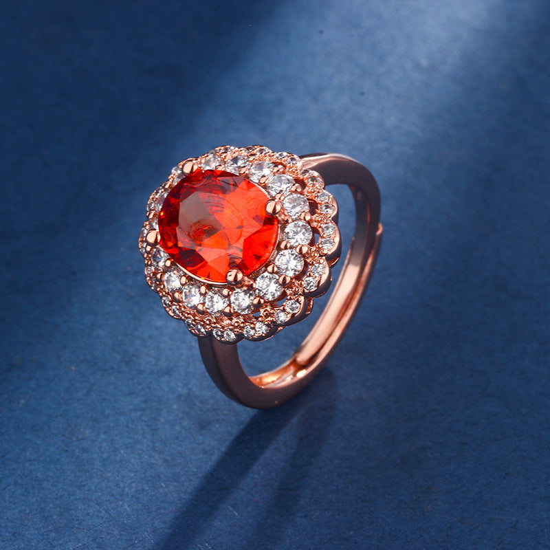 Ravena Lyselle Satz | Roséguld 16k - DK