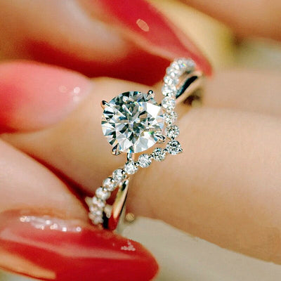 Celina Everhart Ring | Hvidguld