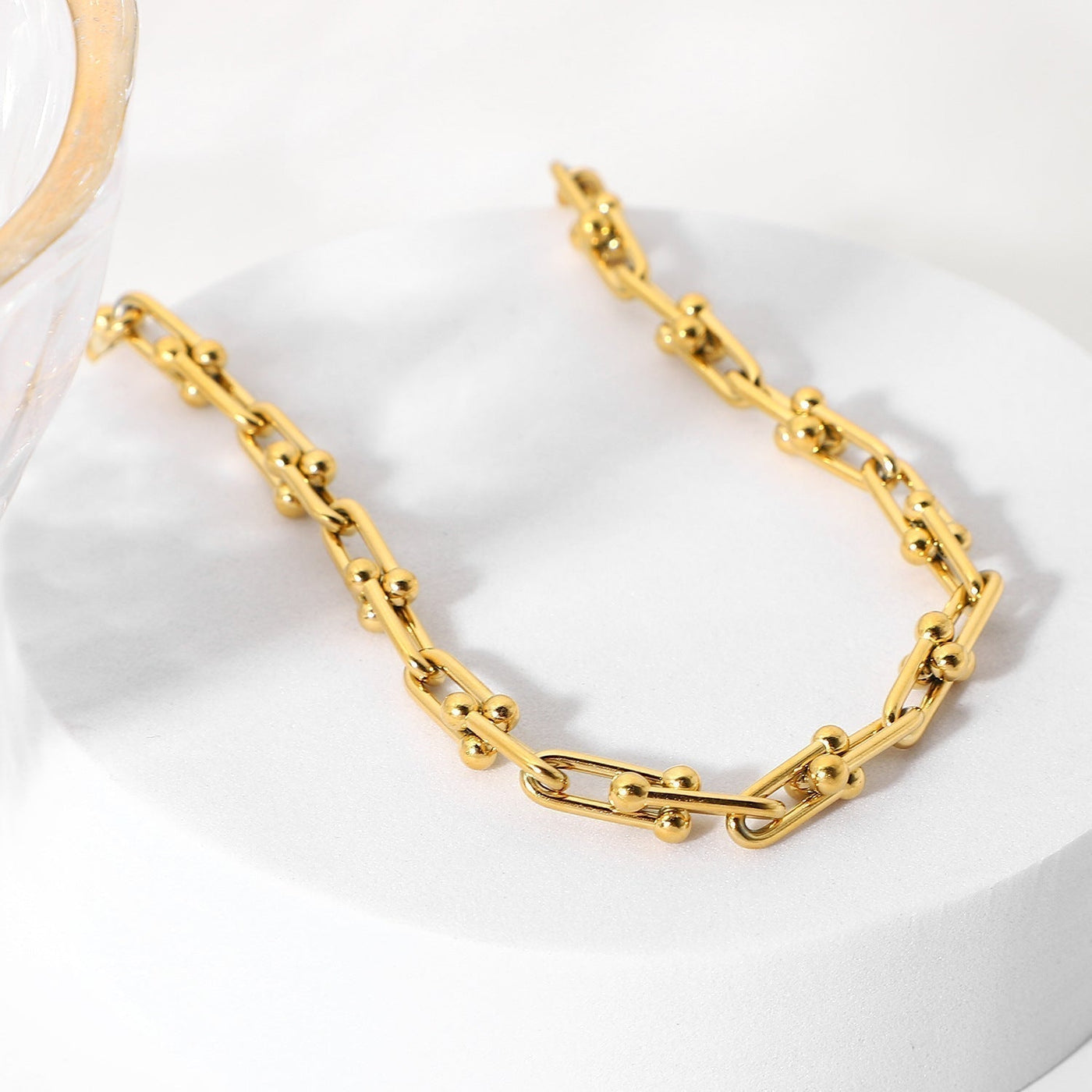 Kaskade Halskæde | 18k Guld