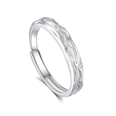 Rosa Venturi Ring | Hvidguld